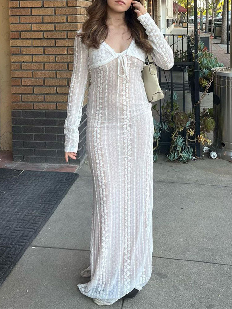 A Vintage Style Dress with Delicate Timeless Details
