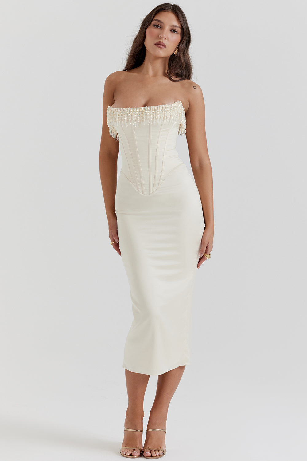 A Vintage Style Dress with Delicate Timeless Details