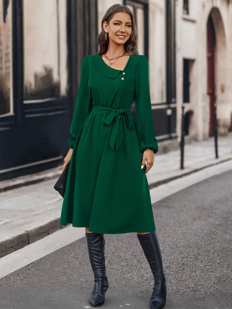 Well Tailored Dress with a Graceful Silhouette
