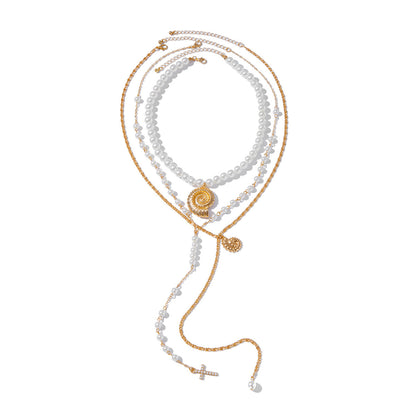 Delicate Artisan Pearl Necklace