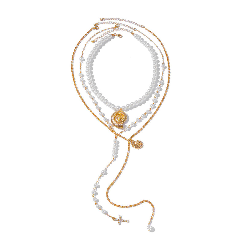 Delicate Artisan Pearl Necklace