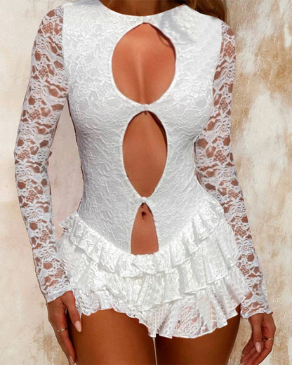 A Vintage Style Dress with Delicate Timeless Details