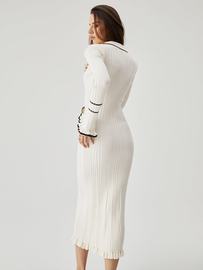 Well Tailored Sweater with a Graceful Silhouette