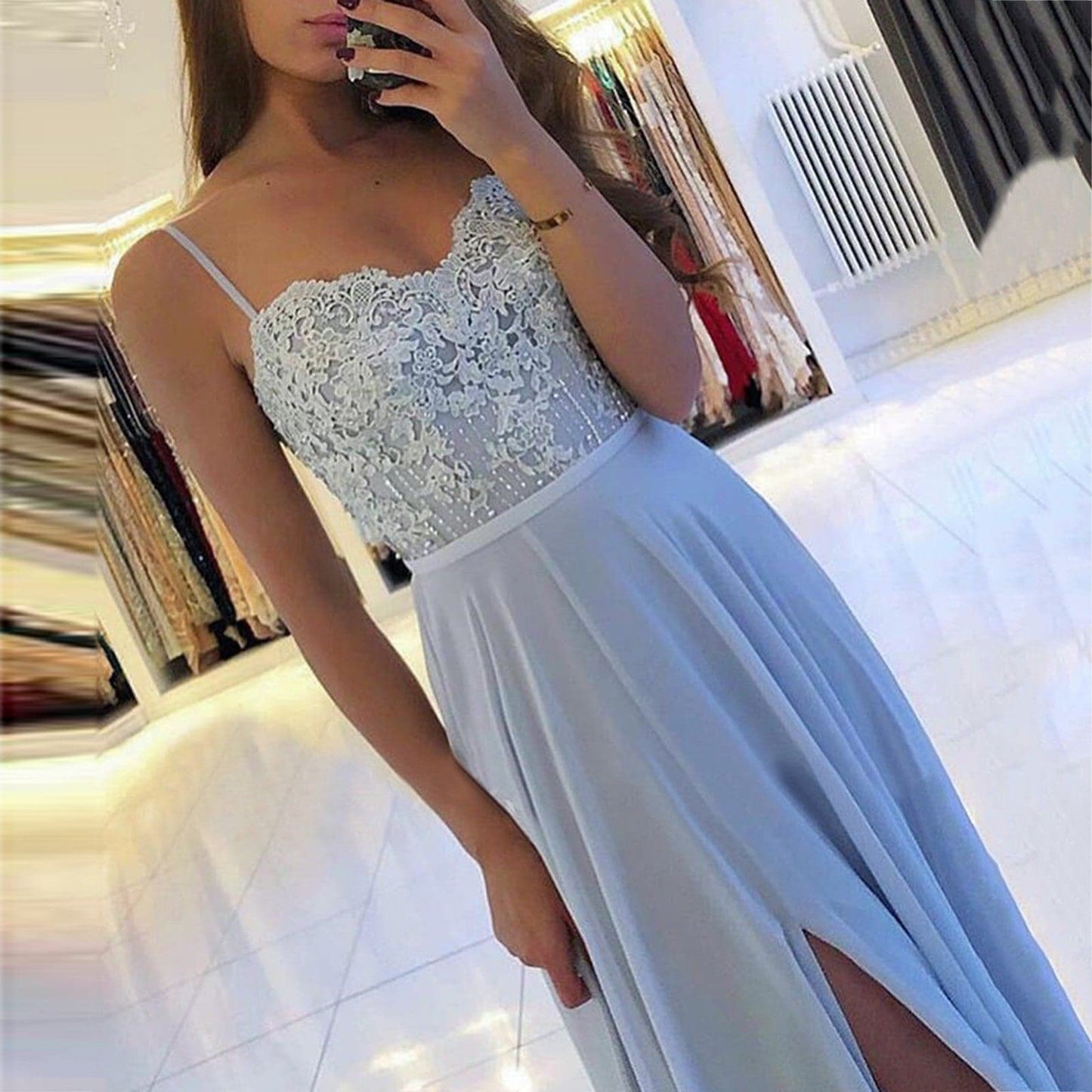 A Vintage Style Dress with Delicate Timeless Details