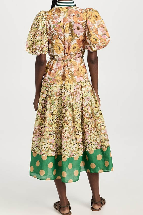 Classic Vintage Dress with a Flattering Fit
