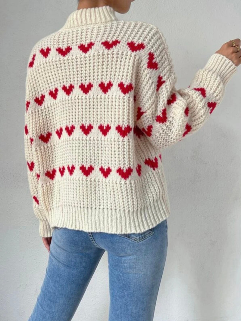A Vintage Style Sweater with Delicate Timeless Details
