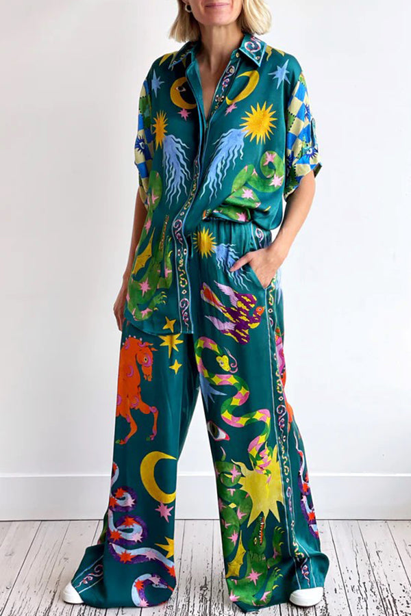 A Vintage Style Pants with Delicate Timeless Details