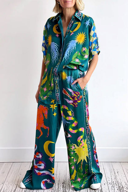 A Vintage Style Pants with Delicate Timeless Details