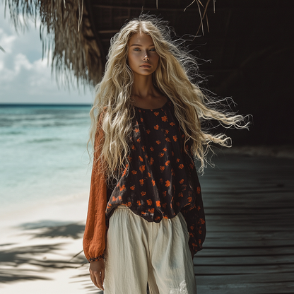 Classic Vintage Top with a Flattering Fit