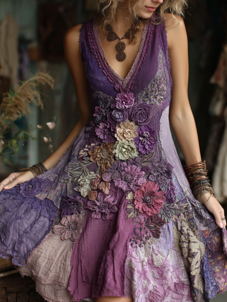 A Vintage Style Dress with Delicate Timeless Details
