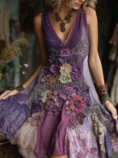 A Vintage Style Dress with Delicate Timeless Details