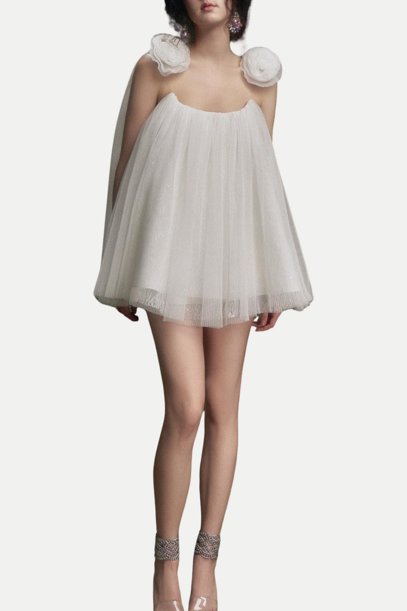 A Vintage Style Dress with Delicate Timeless Details