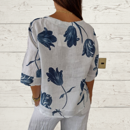 A Vintage Style Top with Delicate Timeless Details
