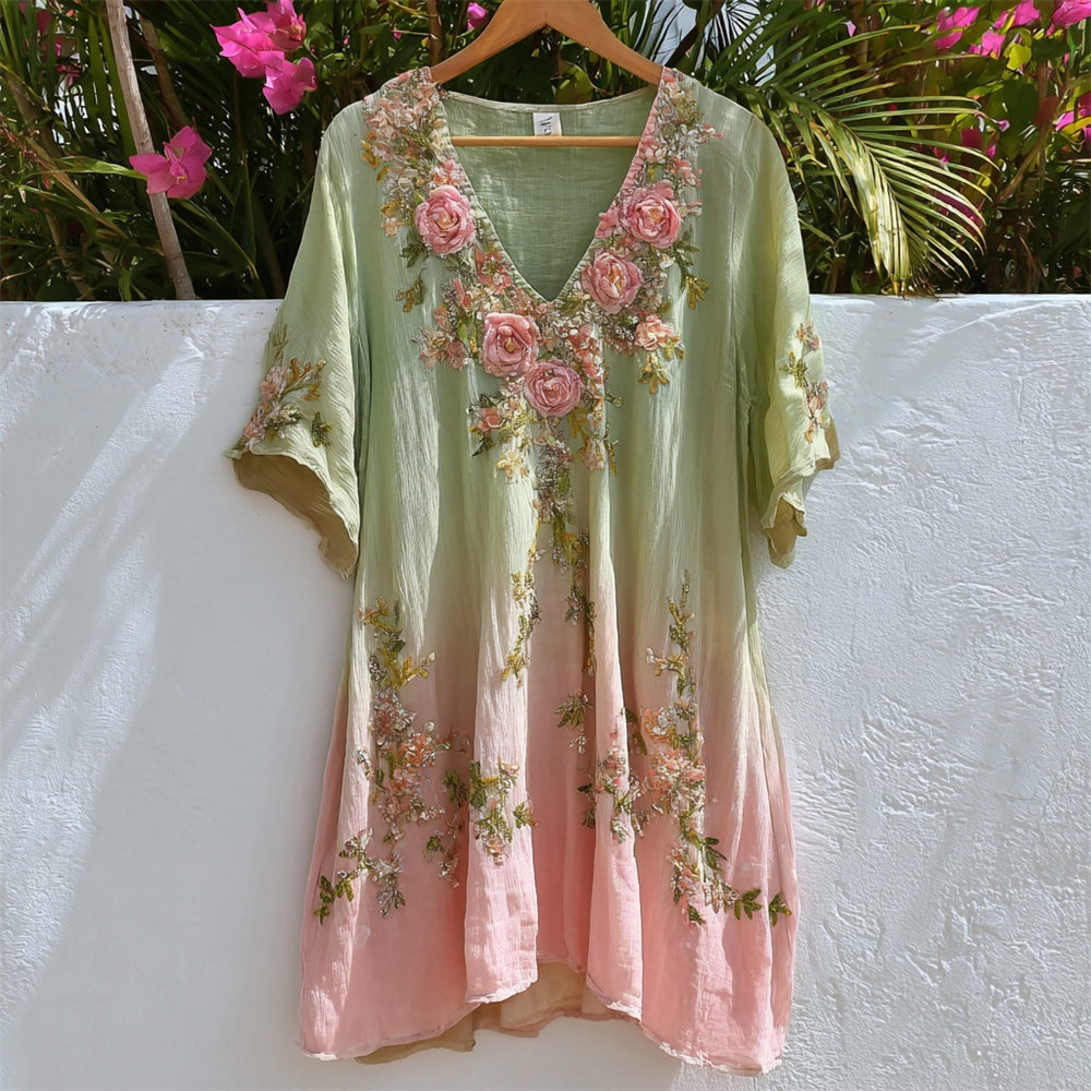 A Vintage Style Dress with Delicate Timeless Details