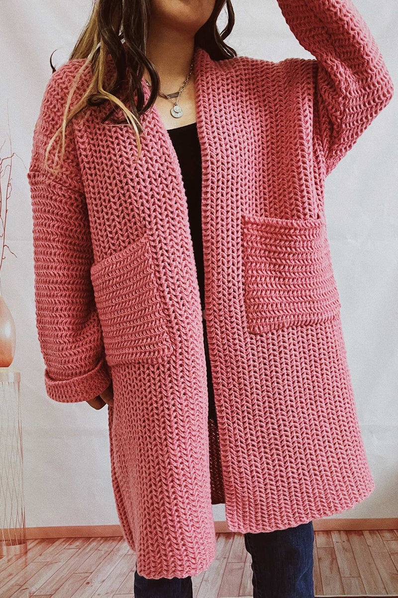 Well Tailored Cardigan with a Graceful Silhouette