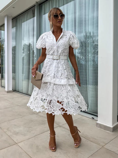 Classic Vintage Dress with a Flattering Fit