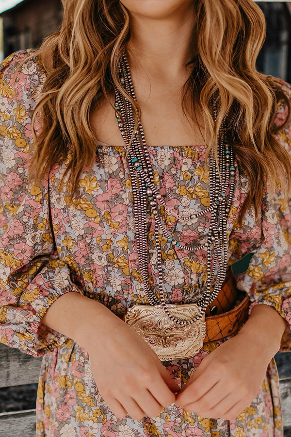 A Vintage Style Dress with Delicate Timeless Details