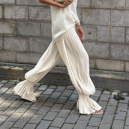 A Vintage Style Pants with Delicate Timeless Details
