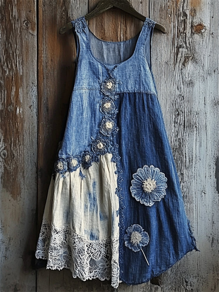 A Vintage Style Dress with Delicate Timeless Details