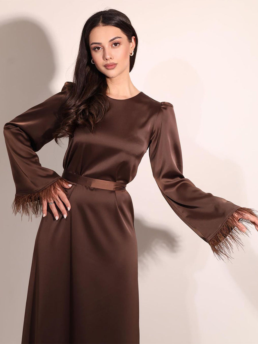A Vintage Style Dress with Delicate Timeless Details
