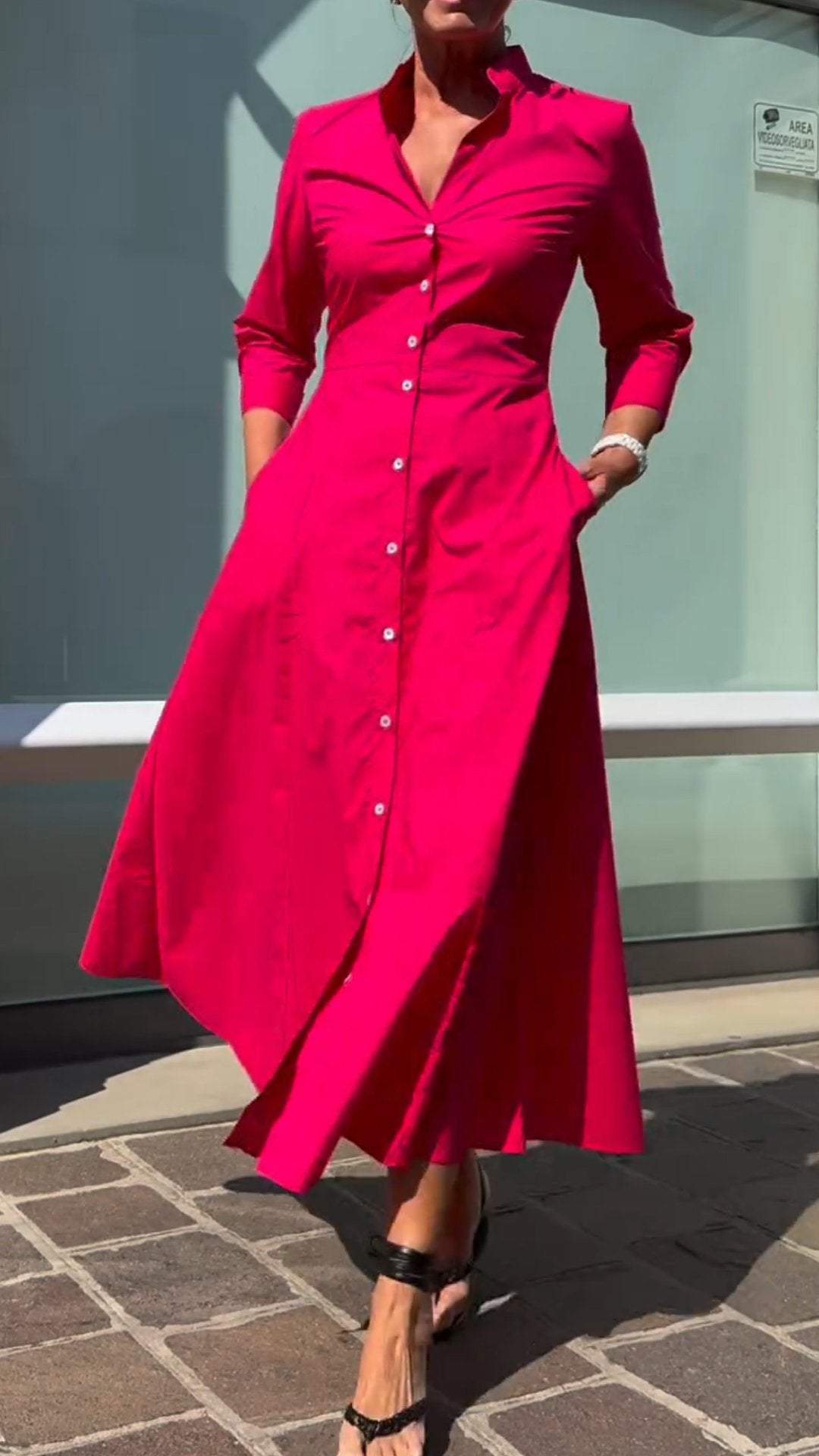 Elegantly Styled Dress for Everyday Wear