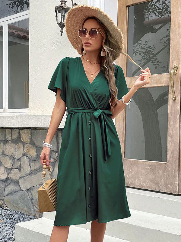 A Vintage Style Dress with Delicate Timeless Details