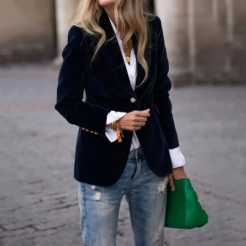 A Vintage Style Jacket with Delicate Timeless Details