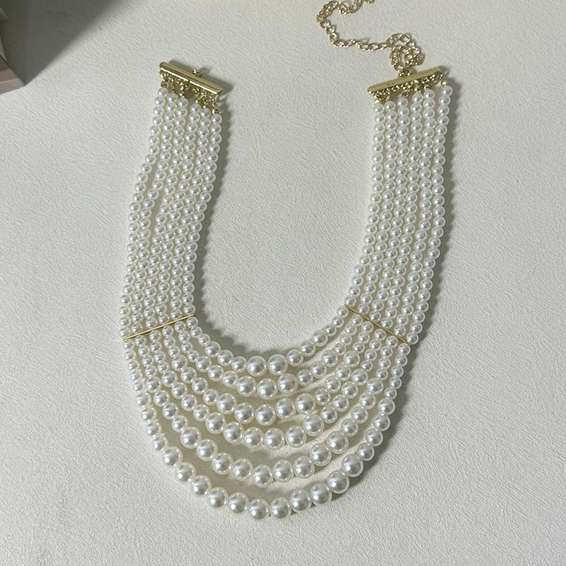 Vintage Handmade Pearl Necklace