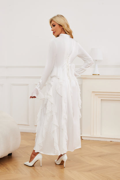 A Vintage Style Dress with Delicate Timeless Details