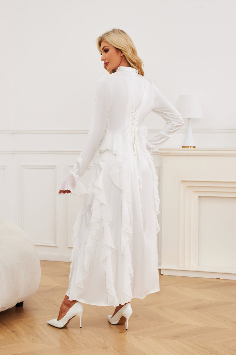 A Vintage Style Dress with Delicate Timeless Details