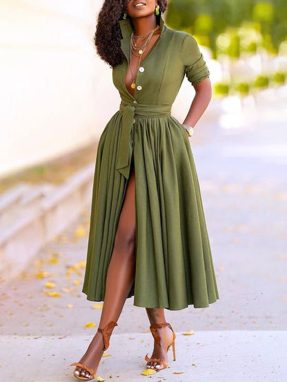 Elegantly Styled Dress for Everyday Wear