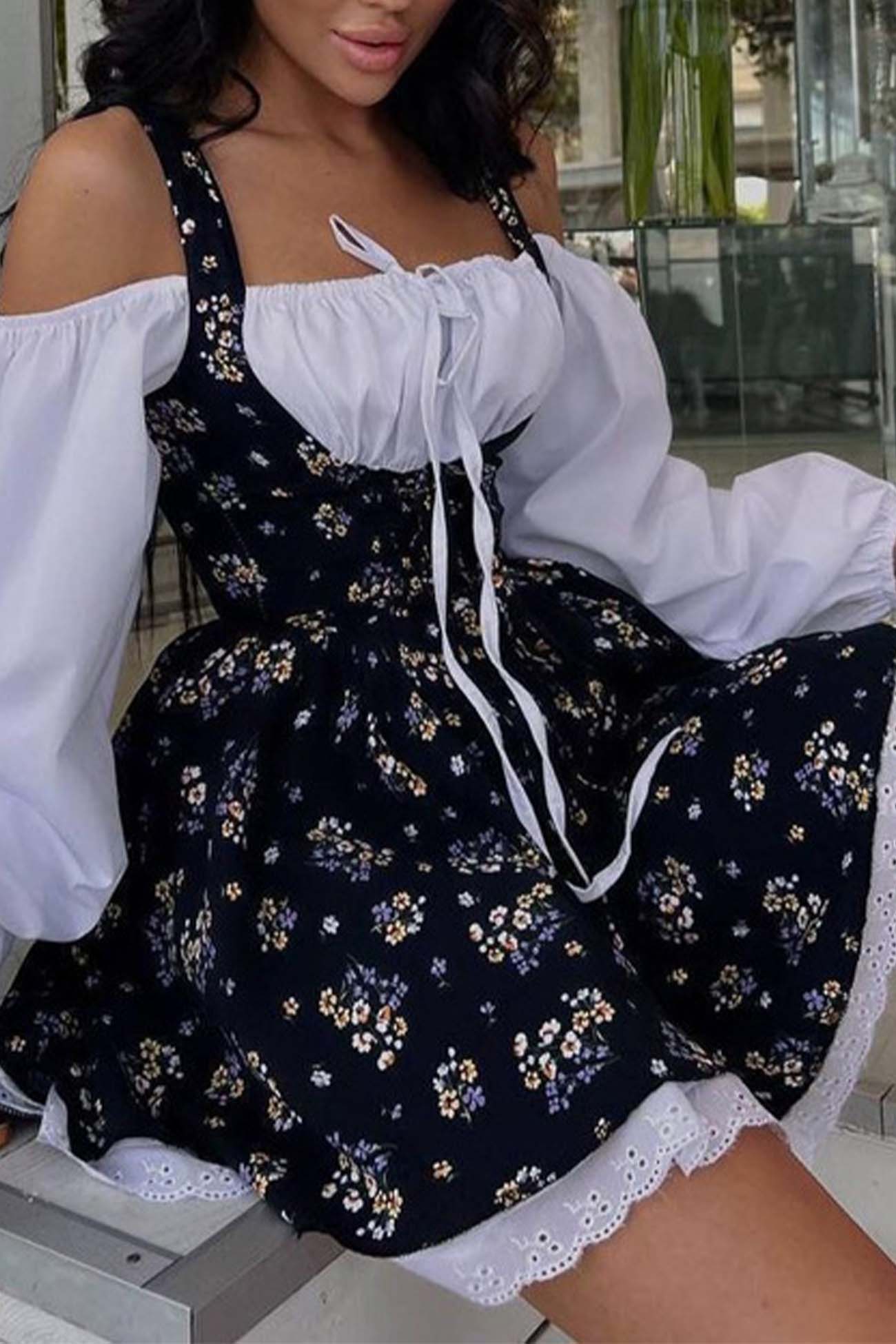 A Vintage Style Dress with Delicate Timeless Details