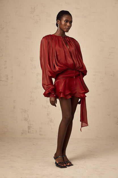 A Vintage Style Dress with Delicate Timeless Details