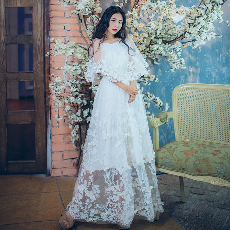 A Vintage Style Dress with Delicate Timeless Details