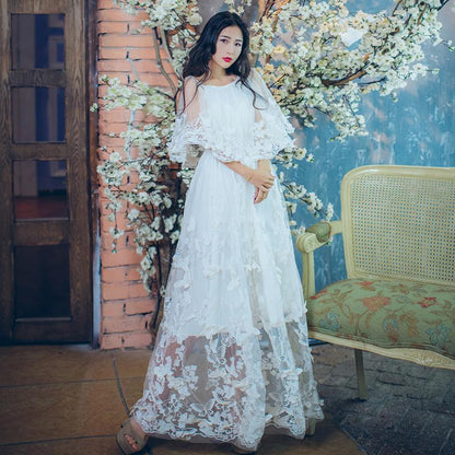 A Vintage Style Dress with Delicate Timeless Details