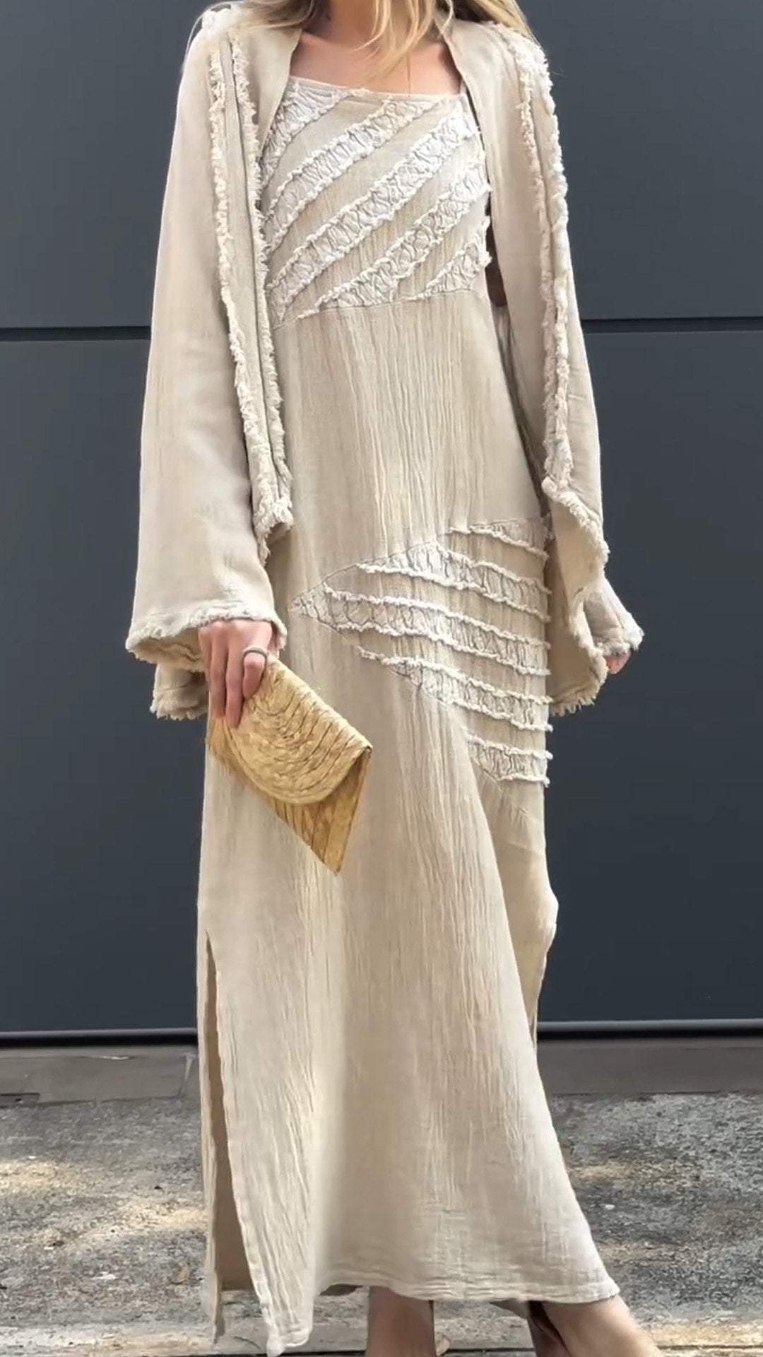 Well Tailored Garment with a Graceful Silhouette