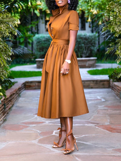 Elegantly Styled Dress for Everyday Wear