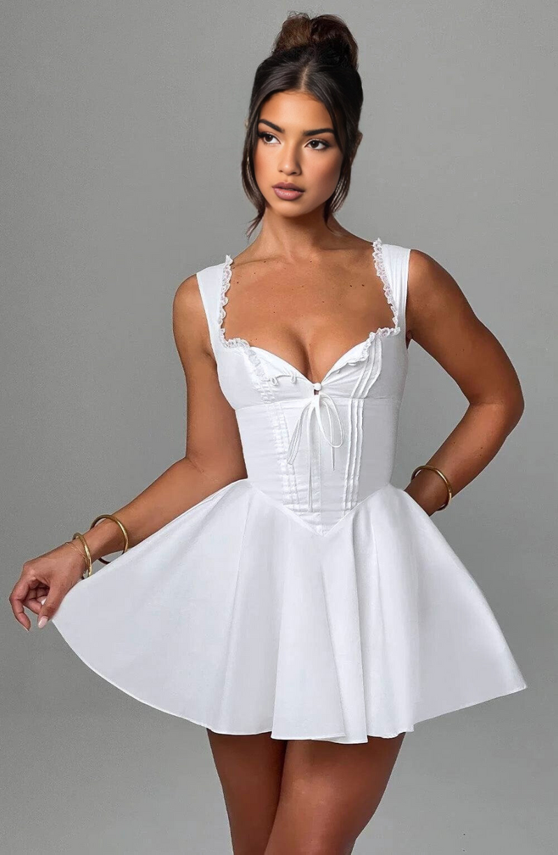 A Vintage Style Dress with Delicate Timeless Details