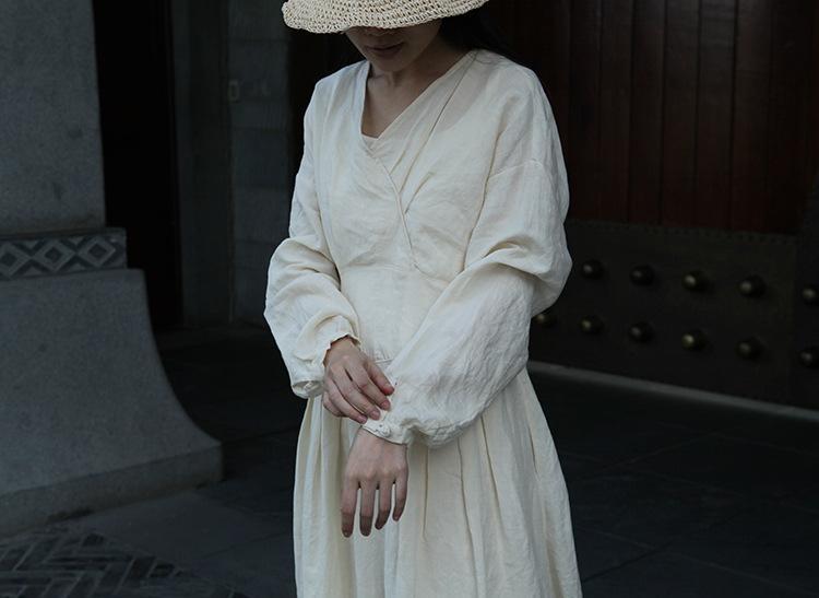 A Vintage Style Dress with Delicate Timeless Details