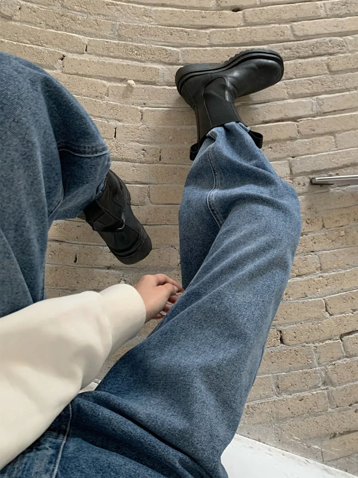 A Vintage Style Pants with Delicate Timeless Details