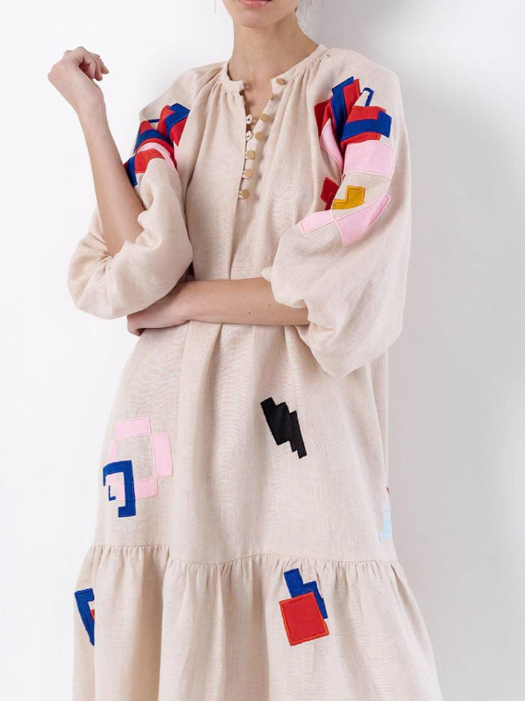 A Vintage Style Dress with Delicate Timeless Details
