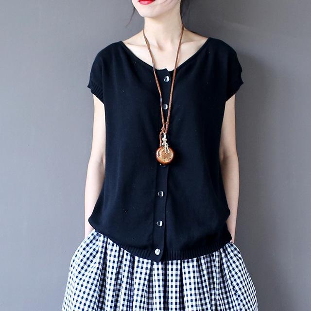 Classic Vintage Cardigan with a Flattering Fit