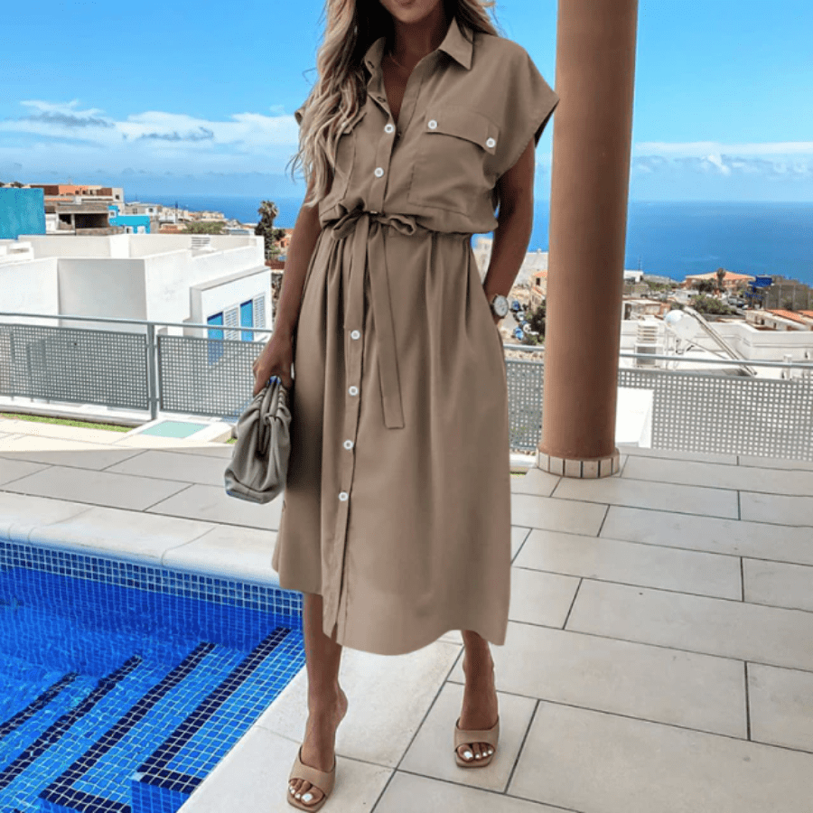 Elegantly Styled Dress for Everyday Wear