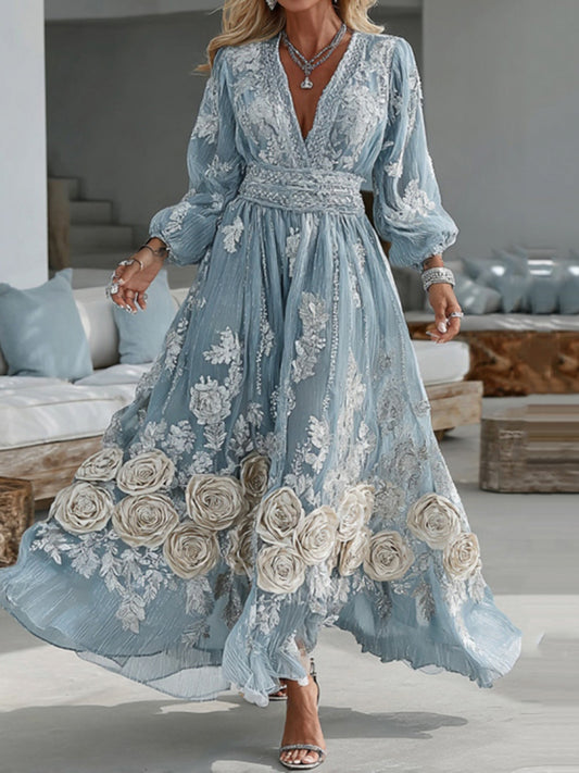 A Vintage Style Dress with Delicate Timeless Details