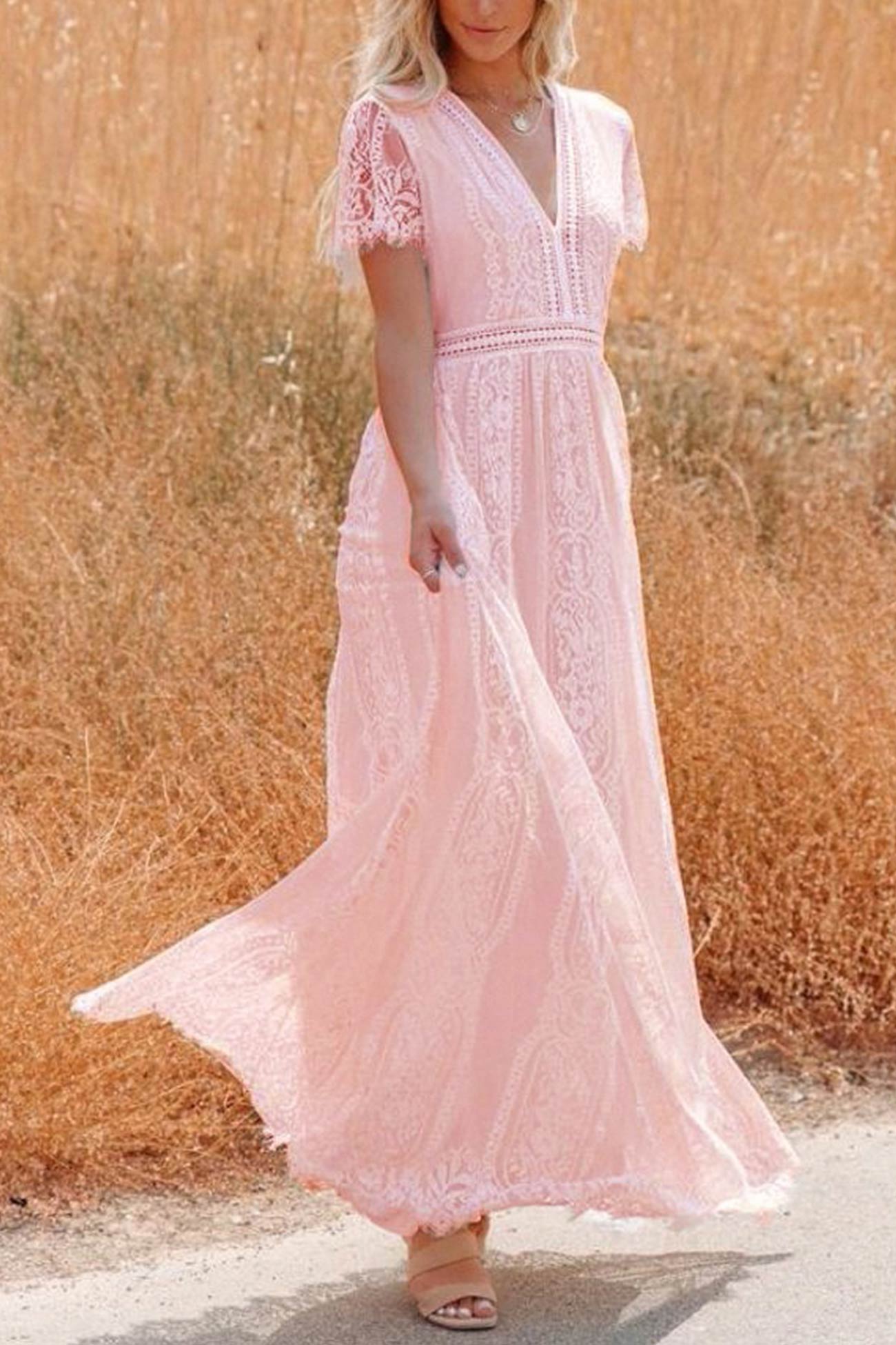 A Vintage Style Dress with Delicate Timeless Details