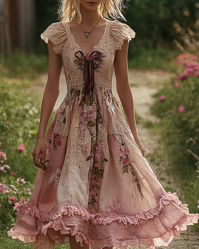 Gracefully Designed Dress