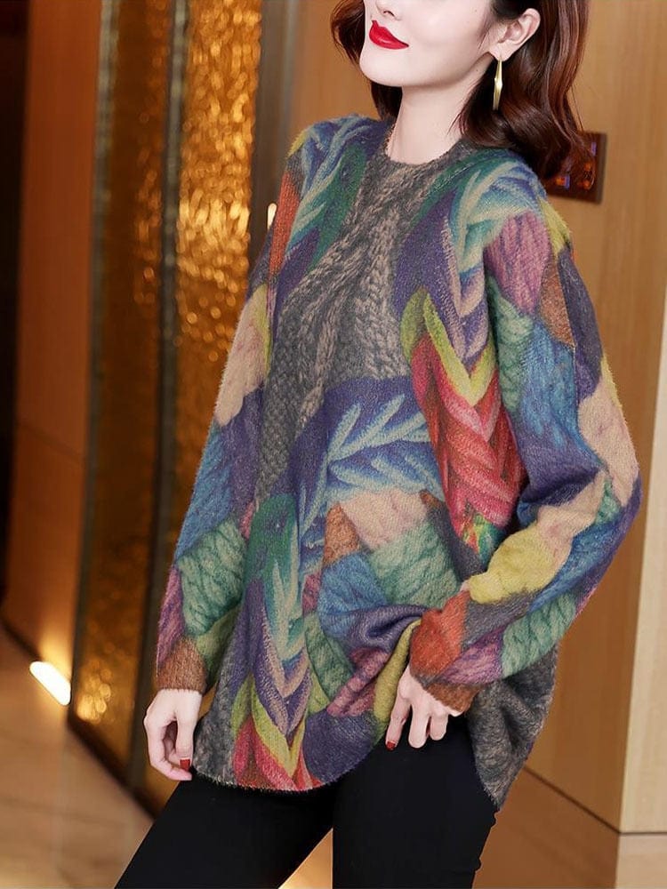 Well Tailored Sweater with a Graceful Silhouette