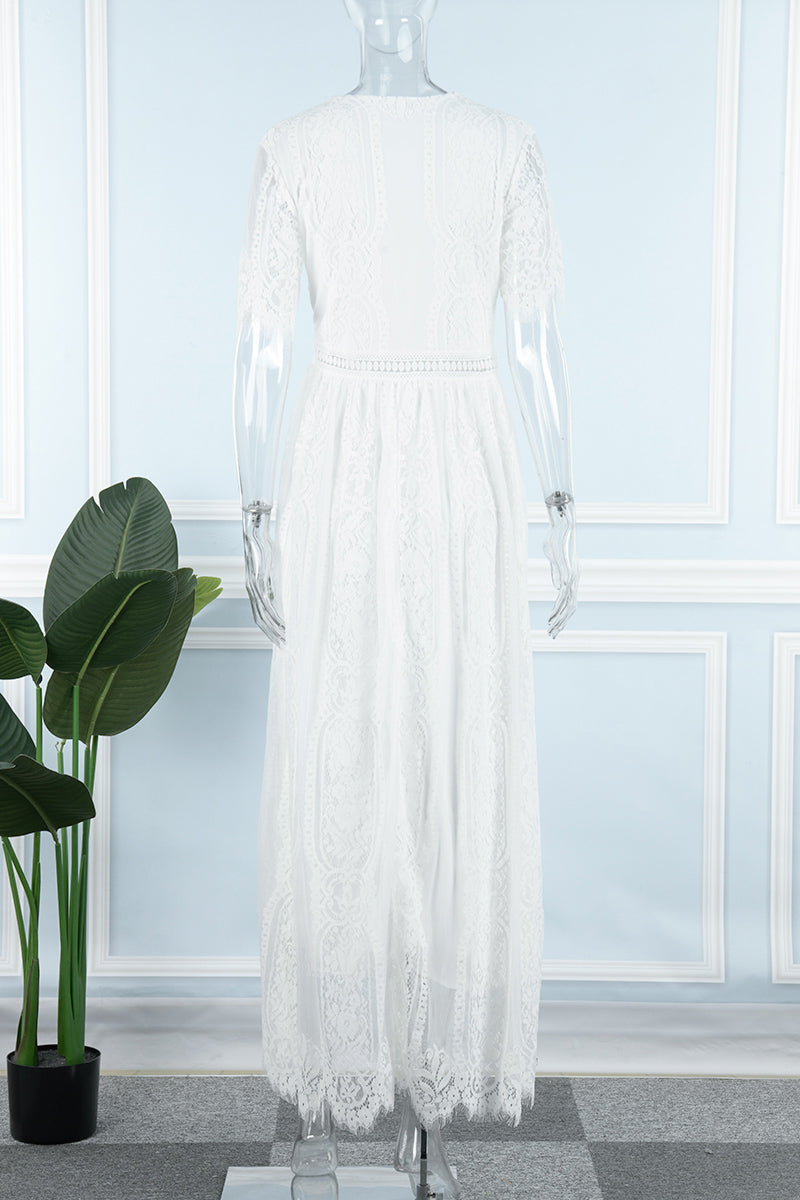A Vintage Style Dress with Delicate Timeless Details