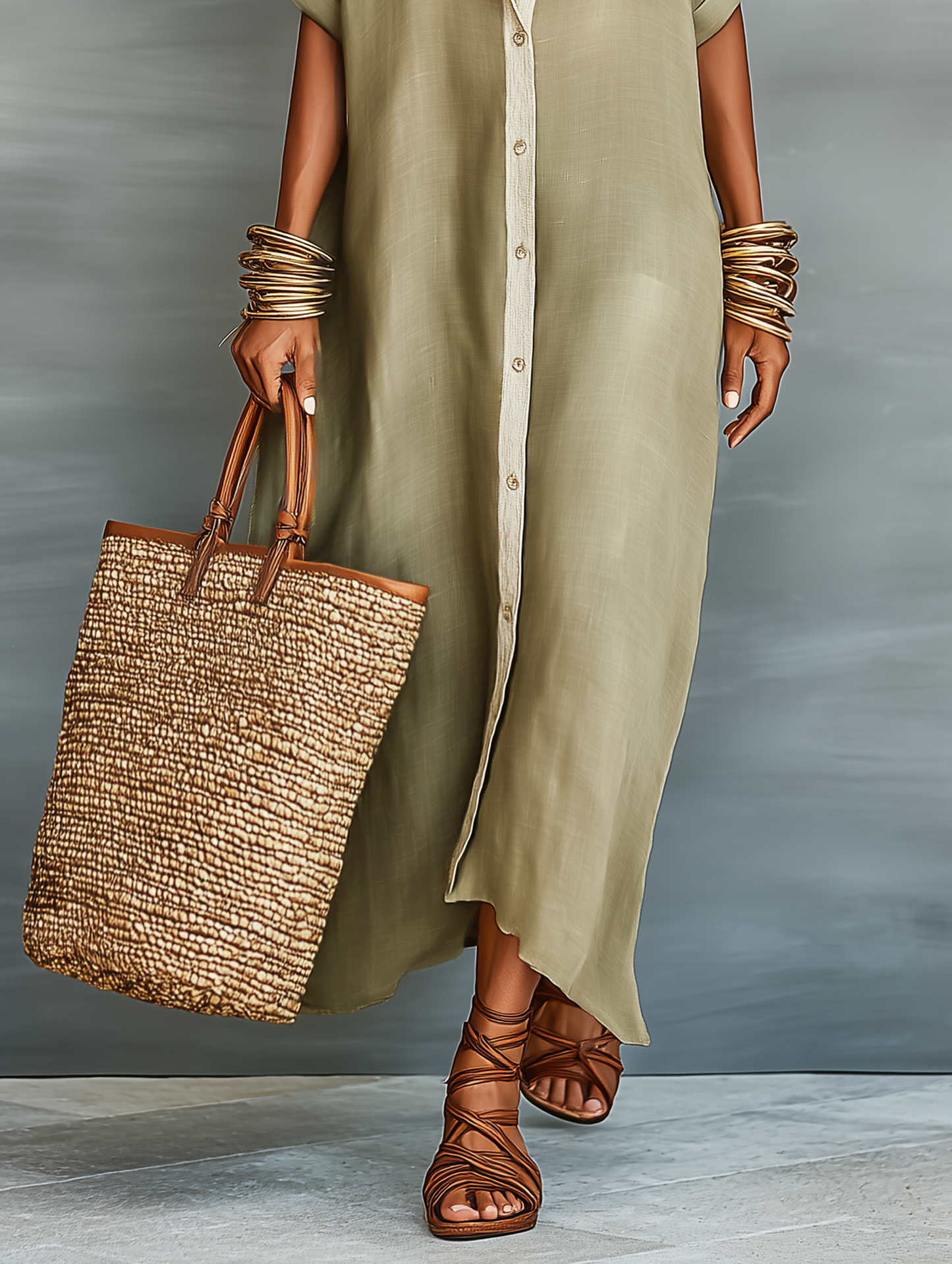 Beautifully Finished Dress in a Timeless Design