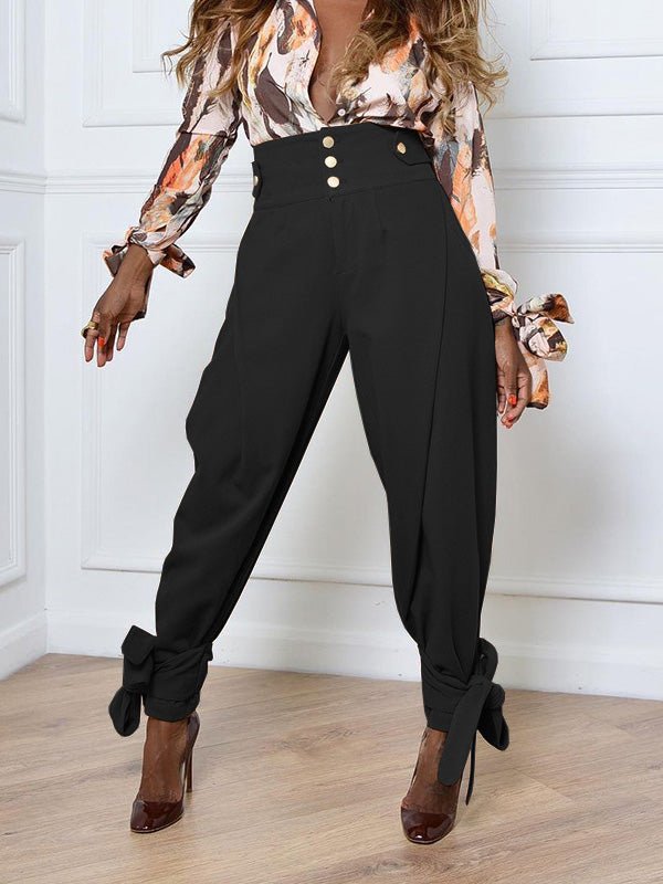 A Vintage Style Pants with Delicate Timeless Details
